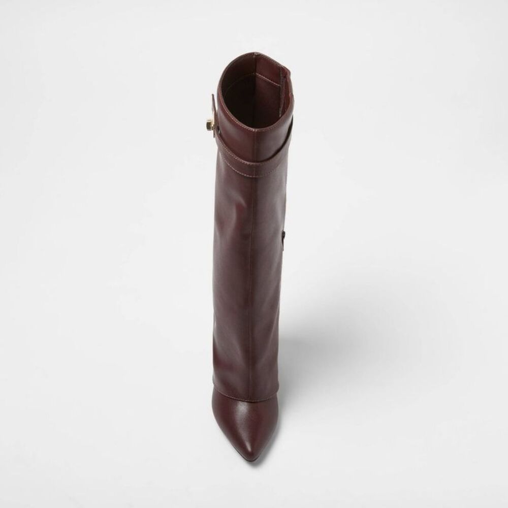 A New Day - Women’s Tambra Boots with Memory Foam Insole – A N Burgundy - Picture 3 of 3